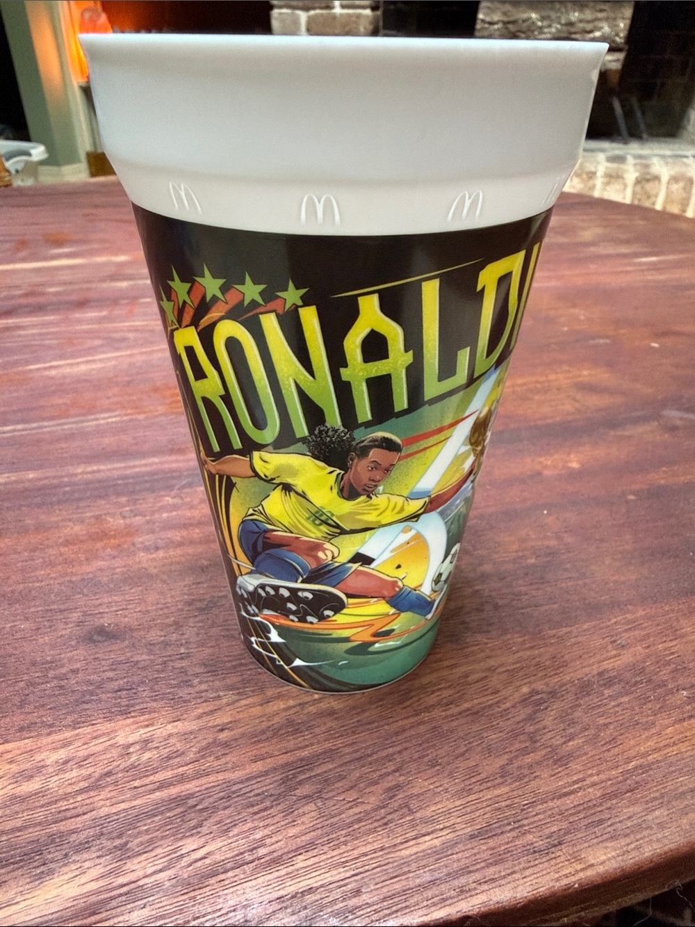 2026 FIFA World Cup McDonald's Ronaldinho Brazil Graphic Cup
